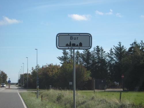 Bur Ortschild